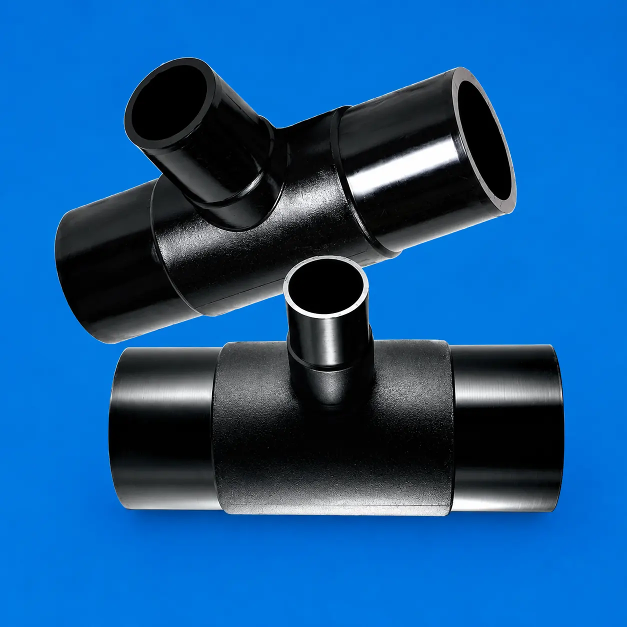 PE (HDPE) üçlük keçid